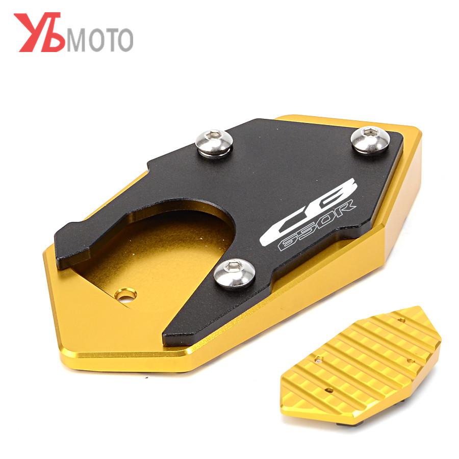 Motorcykel Sidostöd Förstorare Sidostöd Förlängning Stöddyna för HONDA CBR650R CB650R CBR CB 650R 2022 2023