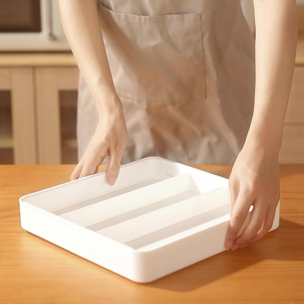 Expandable Drawer Organizer 5 Compartments Cutlery Drawer Storage Organizer Drawer Divider for Kitchen Home Office