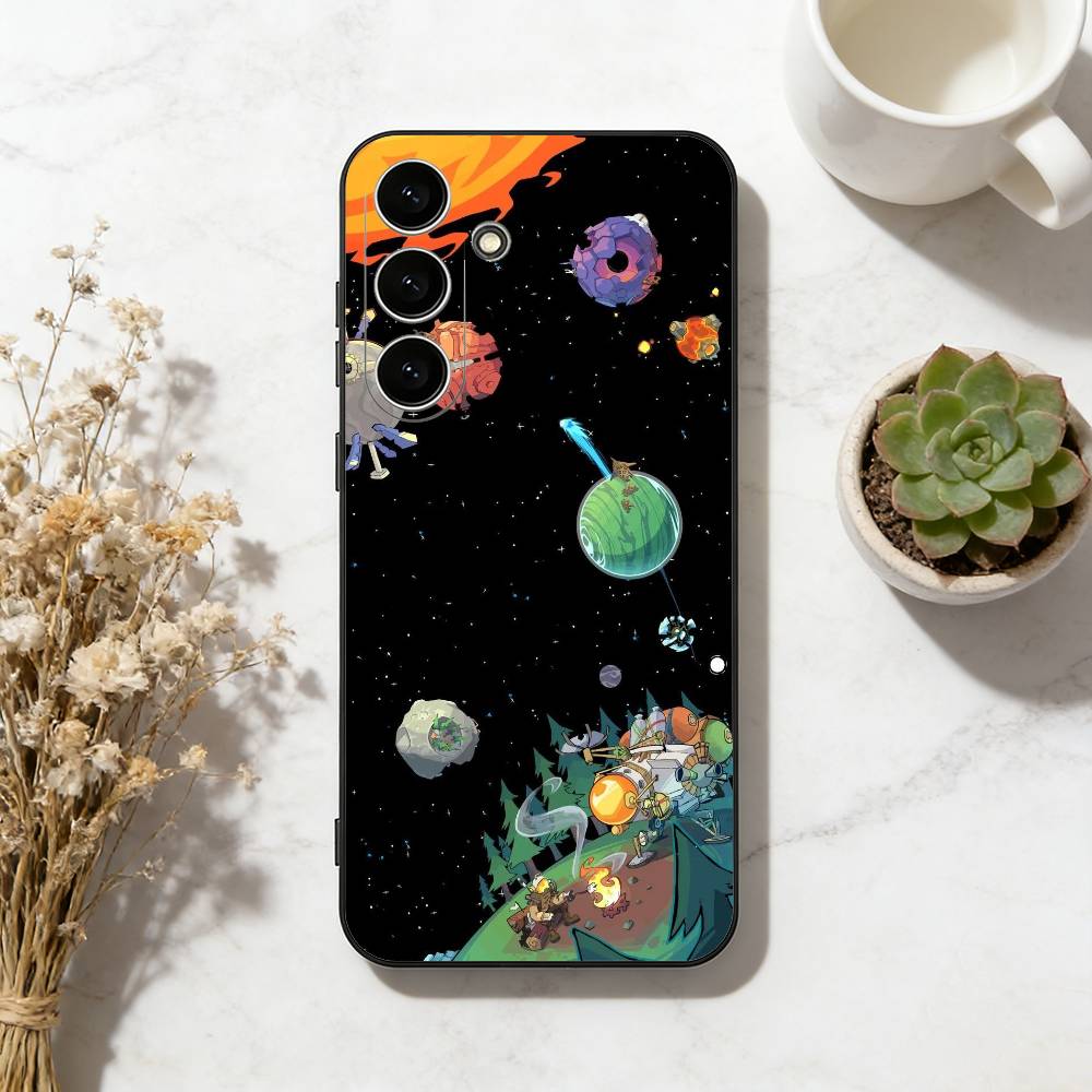 Outer W-Wilds Phone Case For Samsung Galaxy A73,A72,A71,A70,A53,A52,A51,Soft Silicone Black Cover Samsung a32 4g