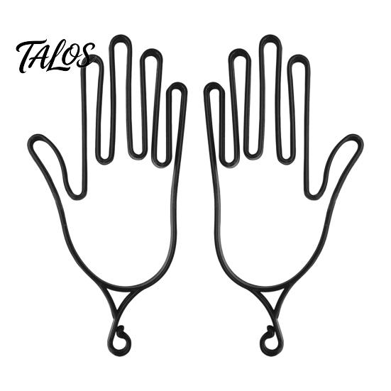 Golf Bag Clip 2 Pcs Glove Holders Plastic Gloves Stretcher Support Reliable Hanger Frame Storage Keeper Rack Dryer Shaper Golfing Accessories