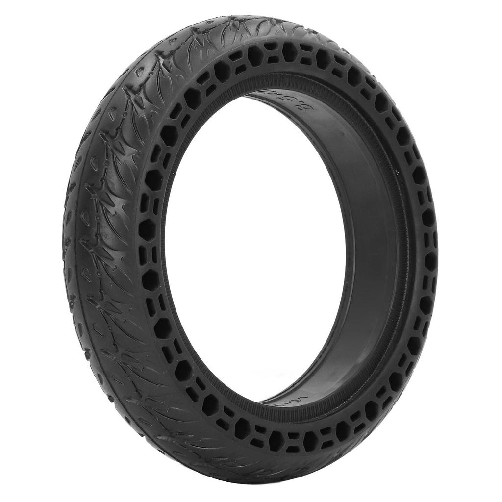 8.5x2.0F Electric Scooter Tires Rubber Non Slip Shock Absorption Scooter Front Rear Rubber Tires for Safe Cycling