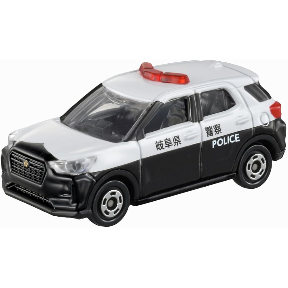 Takara Tomy Tomica No.81 Daihatsu Rocky Patrol Car Blister Package Toy for Ages 3 and Up