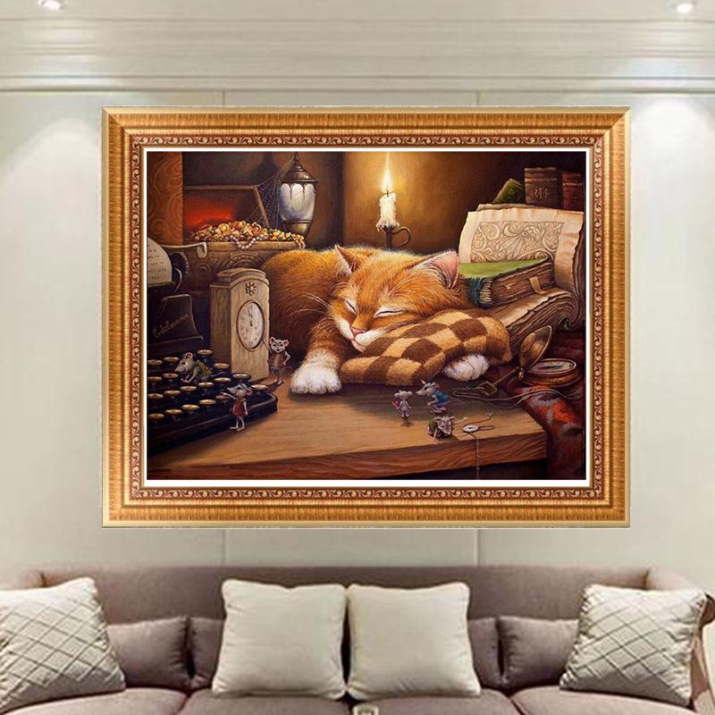 50CMx40CM Popular DIY 5D Diamond Painting Kit DIY Embroidery Cross Craft