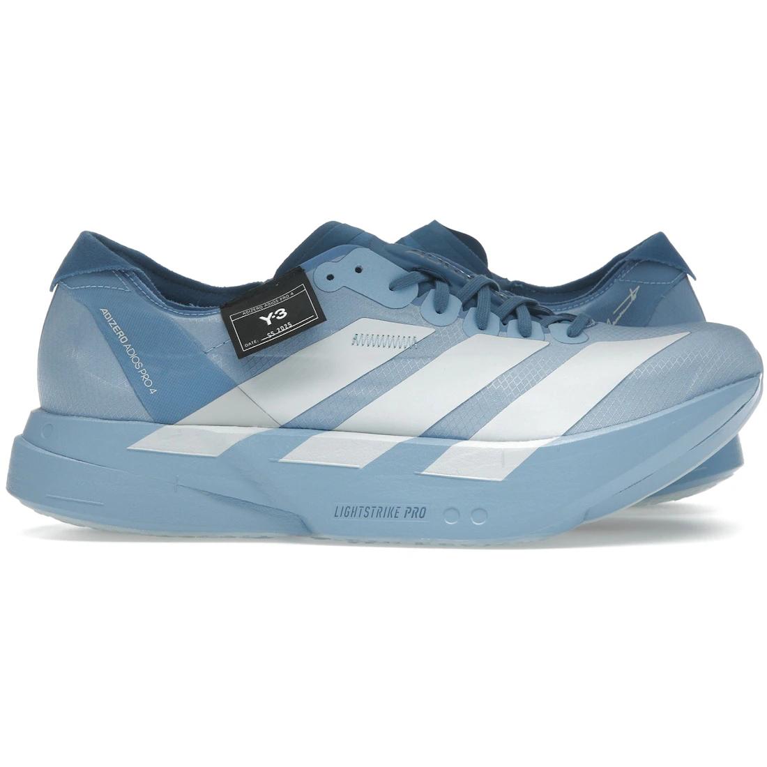 

Кроссовки adidas Adizero Adios Pro 4 Y-3 пепельно-голубые(JS3148) 42