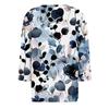 Women's T Shirt Tee Printed 3/4 Sleeve Daily Weekend Fashion Basic V Neck Regular Top