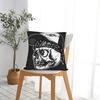 Black Grey Skull Face Día De Los Muertos Pillowcases Novelty Pillow Case For Sofa Home Decor Soft Pillow Cover