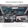 Mini Plug And Play Car Radio AM/FM Stereo Adapter Receiver USB Interface Antenna Applied to Android Multi-Media System