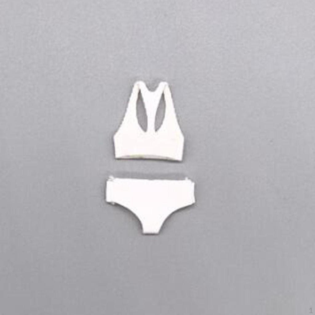 1/12 Actionfiguren Unterwäsche Kostüm Sport-BH Puppenkleidung für 6" weibliche Figur