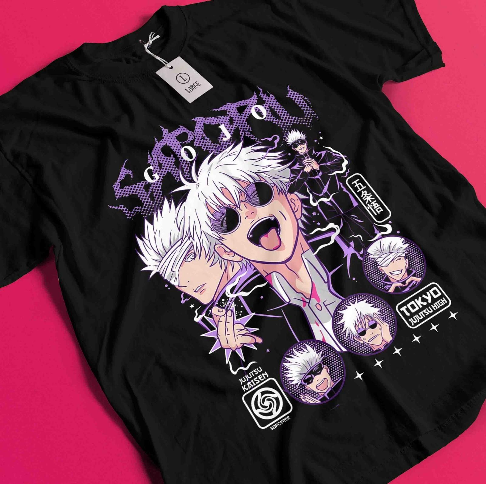 Футболка Годжо Сатору, футболка Гето Сугуру, футболка Дзюдзюцу Кайсен, футболка Тодзи, футболка Сукуна, Тодзи AA369 3XL