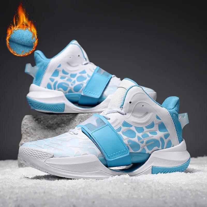 men boots 2024 New Winter Slippers Warm Men Shoes Waterproof Non-Slip Plush Sneakers Male tenis shoes Boots Men Sneakers Winter