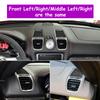 Boxster Cayman 981 Interior Car Front Dash Air Conditioner Outlet AC Vent Grille Cover Panel For Porsche 2012-2016 98155213104