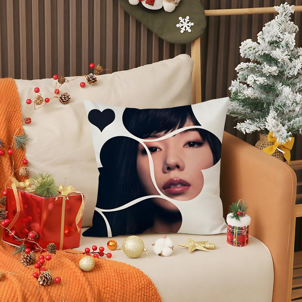 A-Alice In Borderland Pillow Case Living Room Sofa Decorative Cushion Cover Simple Household Light Luxury Printed Pillow