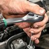 Compactly Ratcheting Socket Wrench 90Tooth Mechanism Effortlessly Tightening In Confined Areas Bidirectional Torques