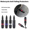 Motorcycle Anti-fall Stick Aluminum 8MM Motorcycle Bar Anti-drop Frame Slider Shatter Stick Protector Engine Motocross Q4Z0