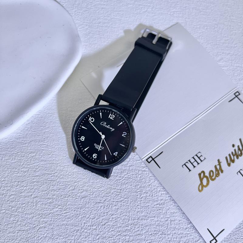 Exam Luminous Watch Female Simple Trend Student Style College Style Retro Literary Couple Watch