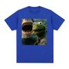 Dark Humor Frog Shark Graphic Funny Meme Tshirt Women Clothing Fashion Tshirts Cotton Casual Short Sleeve T Shirts Streetwear