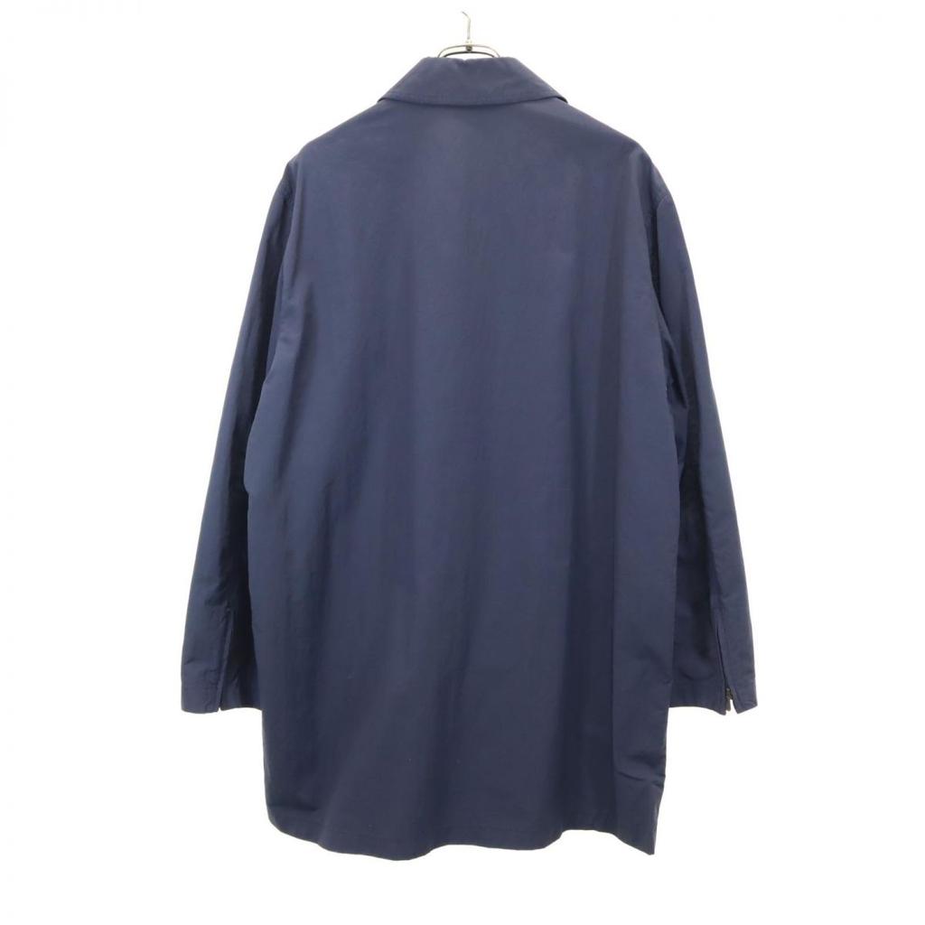 Beretta Sanyo Shokai Made In Italy Stainless Collar Coat LL Navy Men's Used