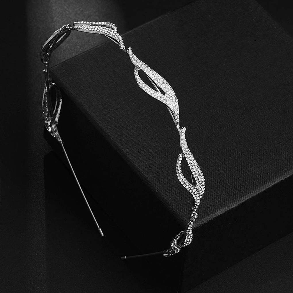 Women's Daily Tiara Hairband Cubic Headband Bridal Hair