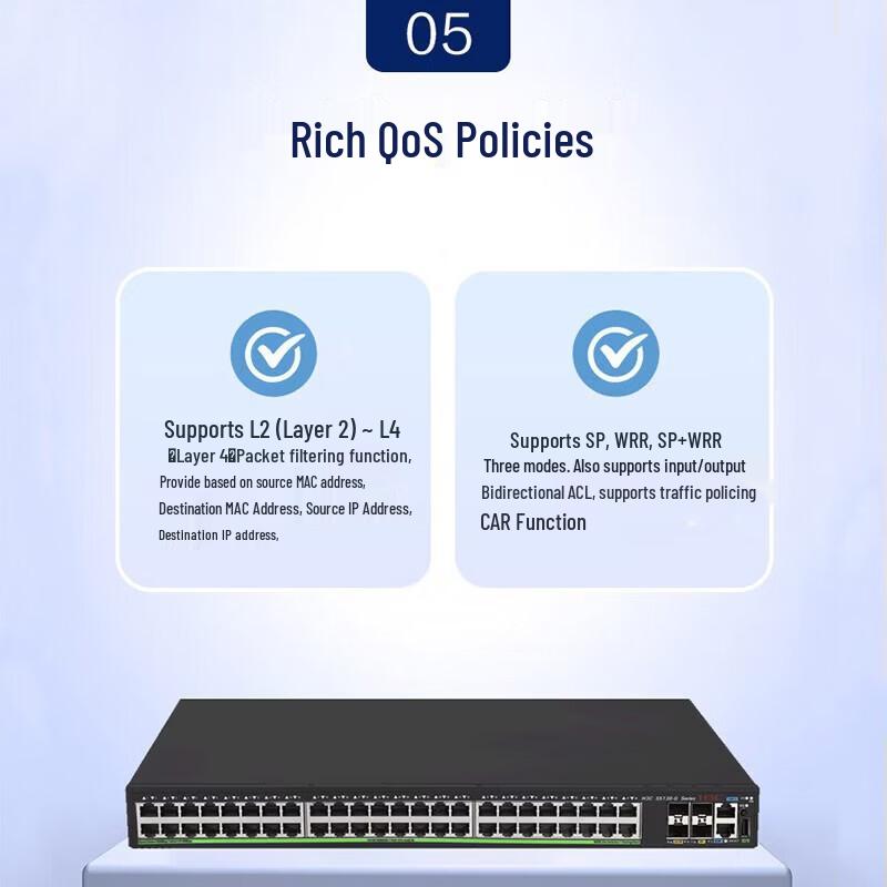 H3C S5130S-52MS-PWR-EI-G 52-Port Gigabit PoE Switch