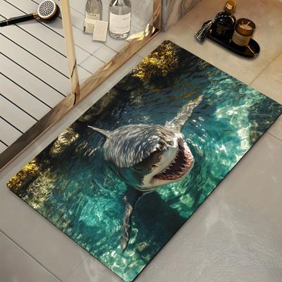 Yousheng 3D Optical Illusion Rug Bottomless Hole Design Non-Slip Doormat for Entrance Bathroom Stairs Playroom Living Room