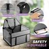 Waterproof Pet Dog Cat Transport Hammock Travel Car Seat Cover Carrier Bag for Small Medium Dogs Sturdy Dirt-resistant