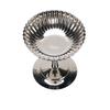 Ice Cream Serving Cup Creative Stainless Steel Footed Ice Cream Bowl for Dessert Pudding