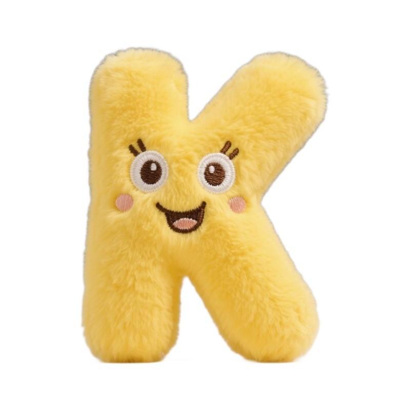 26 Letters Educational Plush Toys Set - A-Z Interactive Alphabet Dolls, Early Learning Toys for Toddlers, Fun Enlightenment Stuffed Animals Kids Gift