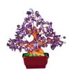 WooJoo Money Tree (Citrine, Rose Quartz, Amethyst) - For Love, Wealth, Financial Luck, and Health (Amethyst)