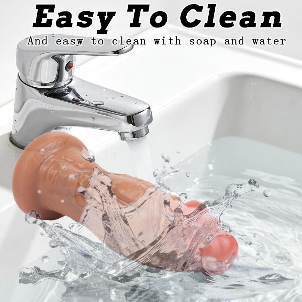 Big Suction Cup Realistic Dildo Silicone Anal Plug Adult Masturbation Sex Toys
