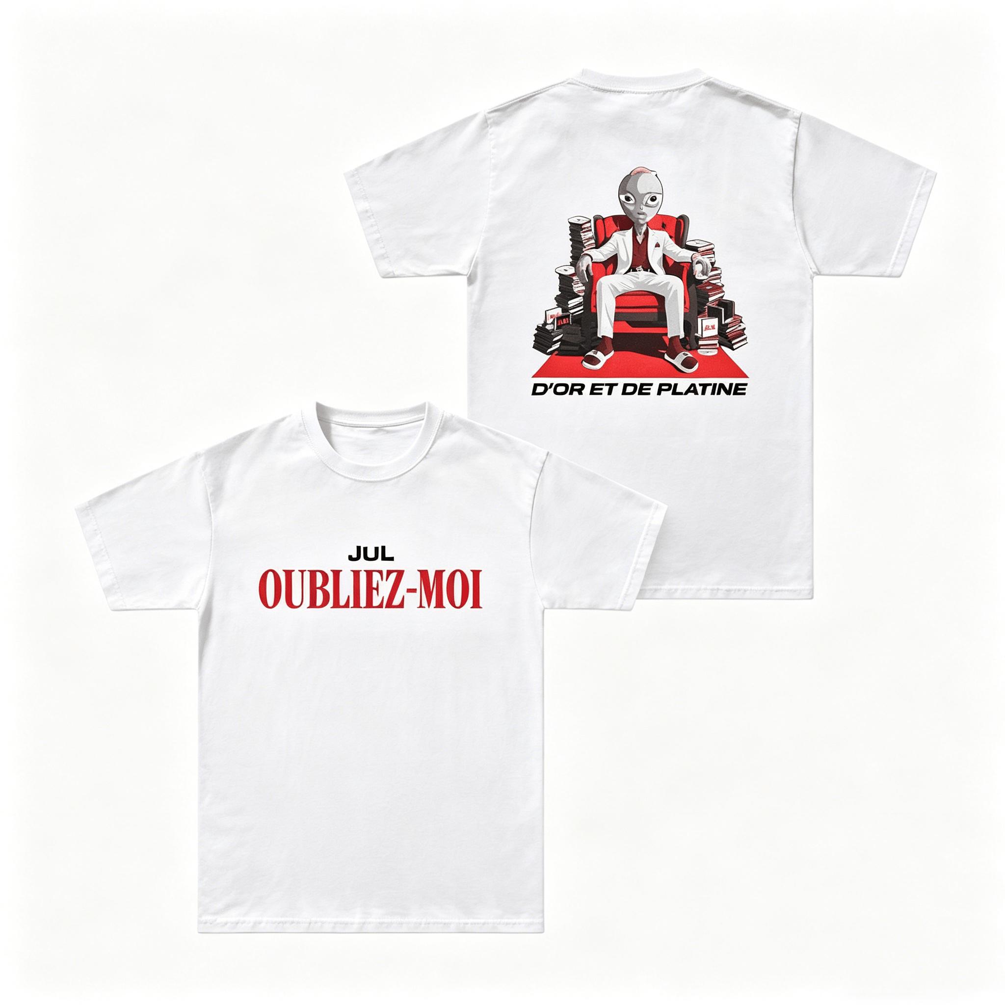 

Rapper Jul OUBLIEZMOI Graphic Merch 2026 T Shirt Cotton Unisexs Womens Vintage TShirt Summer New T Shirt Casual Tops 4XL