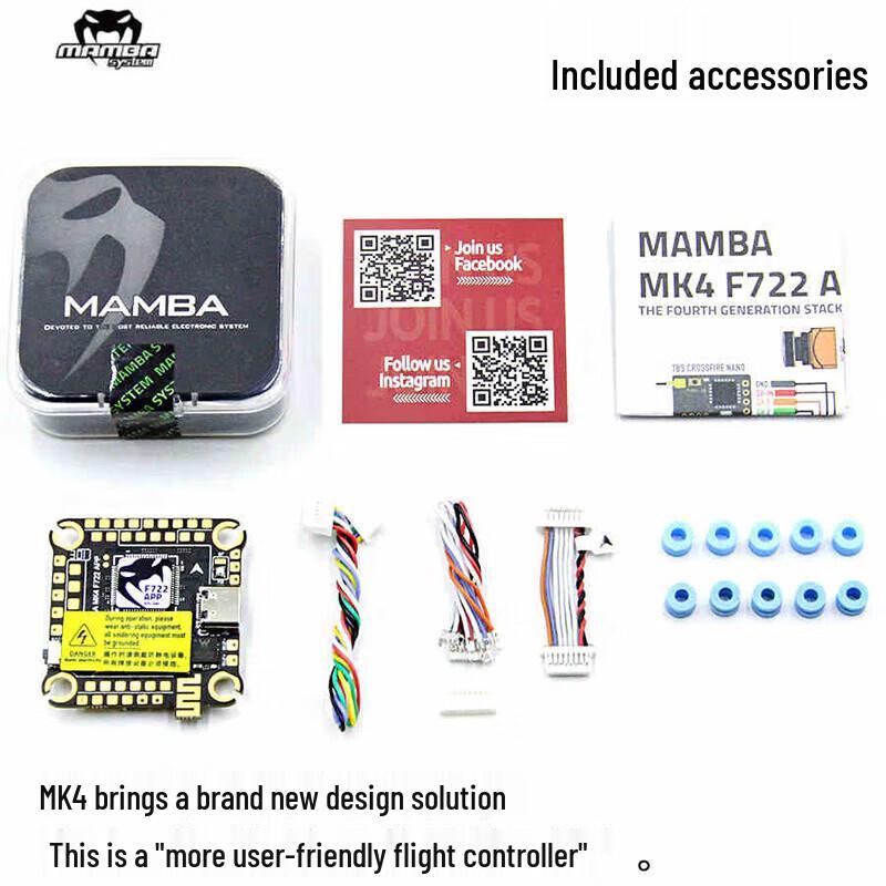 

Контролер польоту DIATONE Mamba MK4 F722APP