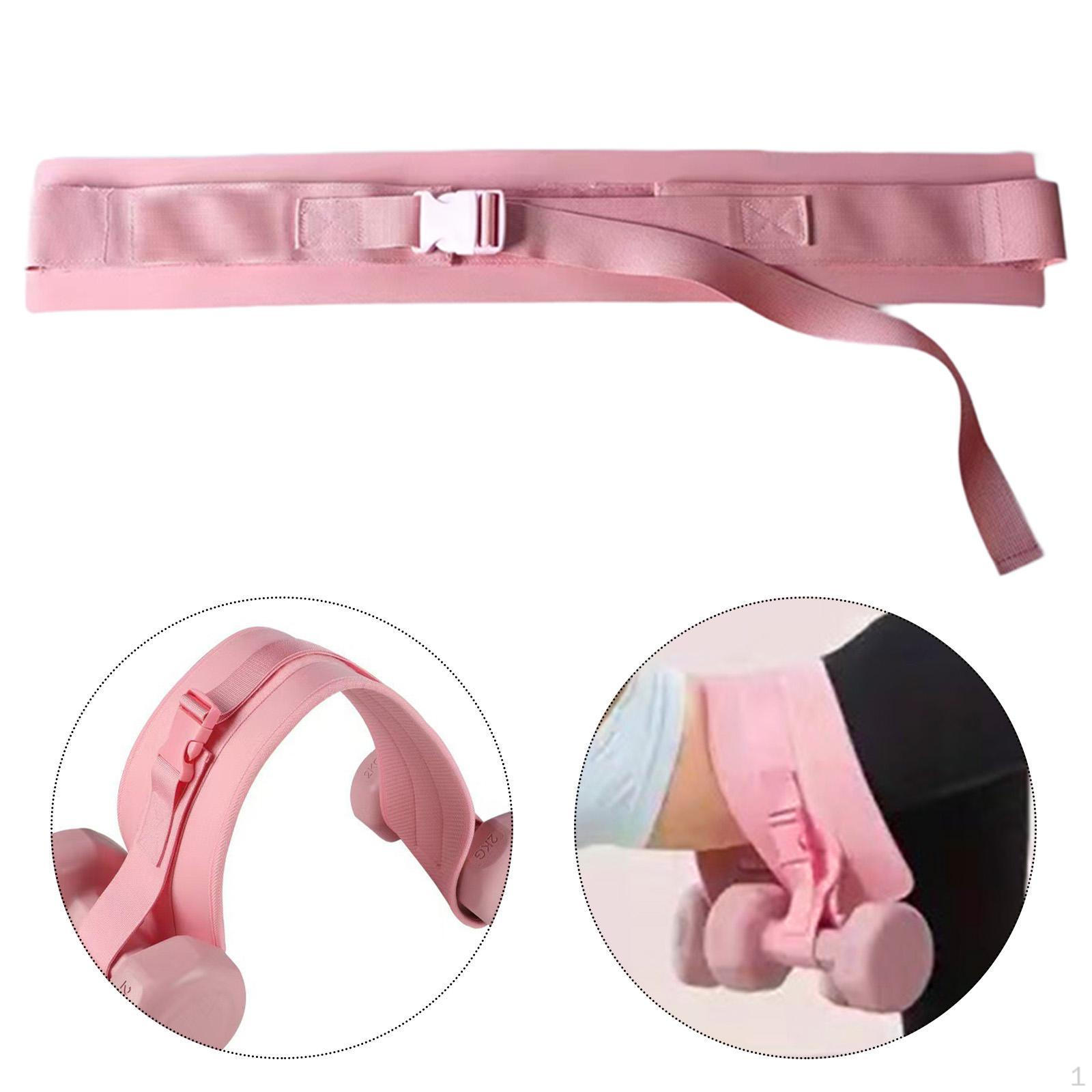 

,Hip Thrust Belt Booty Builder Hip Exercise Band for Weights Women,Men,for Gym рожевий