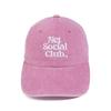 Net Social Club OG LOGO PEACH PIGMENT CAP (PINK)