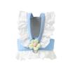 Breathable Vest Type Chest Strap No Pulling Cat Harness Leash Cat Traction Rope  Small Dogs Cats