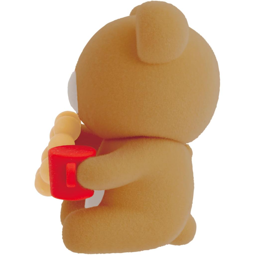 San-X Rilakkuma „Rilakkuma x Mister Donut“ Petit Rilakkuma Mama Scotch (Pon de Ring) AB34601 V35 x Š30 x H30mm