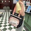 Large Capacity Student Class Bag Women's Shoulder Crossbody Bag