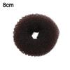 Elastic Hair Ring Nylon Donut Hair Bun Maker Durability Hair Styler  for Girls Women