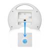 Waterproof Shower Radio, Portable Bathroom Radio with Adjustable AM/FM Volume for Home Hot Tub Bathrooms and Outdoors, Easy Adjustment