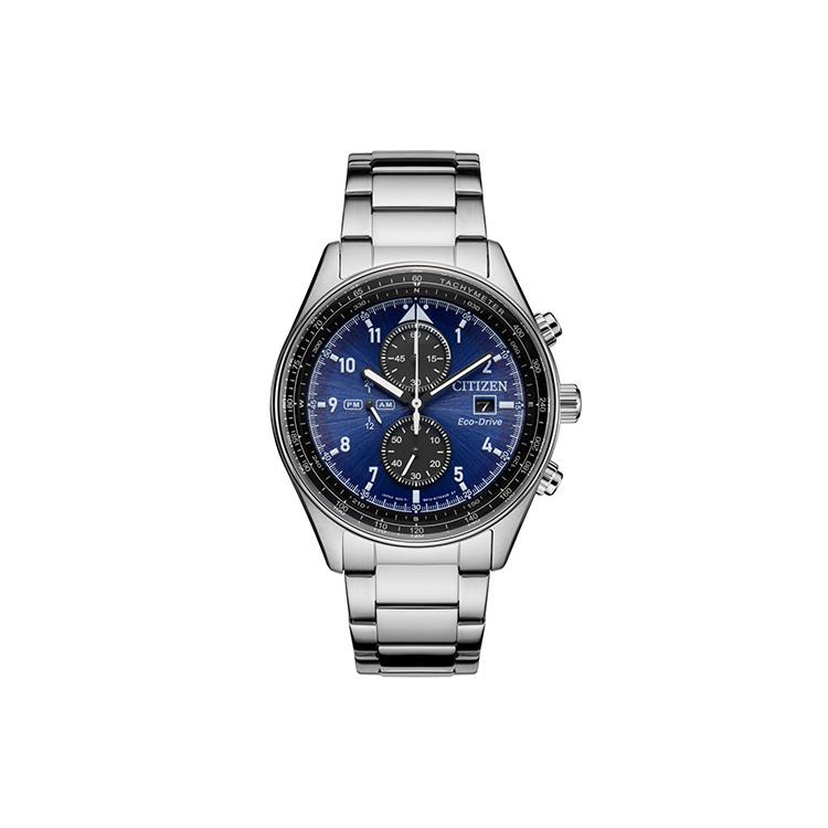 Citizen Men's Light Eco Drive 100M Water Resistant Powered Quartz Movet Stainless Steel Strap Watch Ca0770-81L