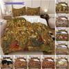 Medieval Royal Dukes and Knightss Bedding, Duvet Cover, Pillowcase, Home Decoration, Birthday Gift (1 * Duvet Cover+2 * Pillowcase, Coreless)