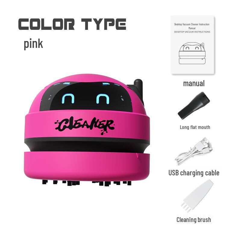 USB Rechargeable Desktop Vacuum Cleaner & Mini Dust Sweeper