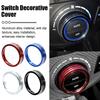 AC Climate Control Knob Trim Rings For 2013-2017 Hyundai Ix45 Models Interior Decor Accessories Air Conditioning Knob Ring