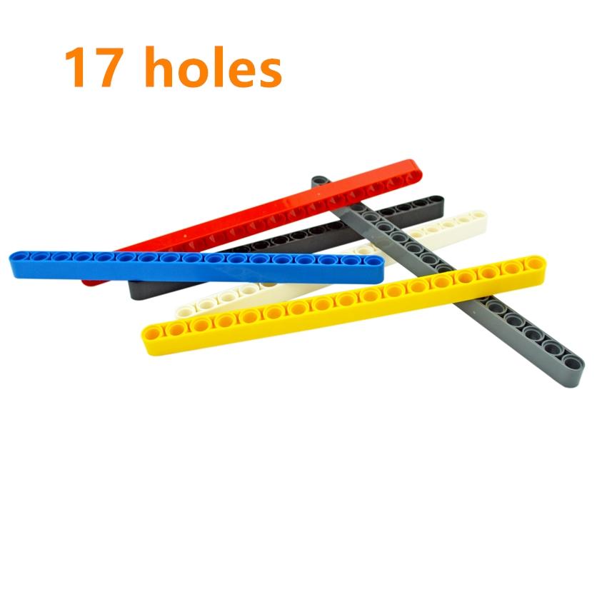 1x17 Thick Hole Arm Liftarm Assembles Particles Car Robot Educatinoal Building Blocks DIY Technical Construction Toys