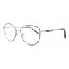 Full Rim Cat Eye Blue Silver Smartbuy Collection Marso 888c Fashion Women Eyeglasses