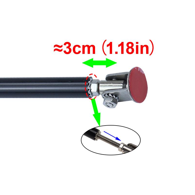 External Bumper Support rod,Car Front Lip Retaining rod,Car Pull Rod,75/100/15/200mm Screw Fastening Dual-purpose