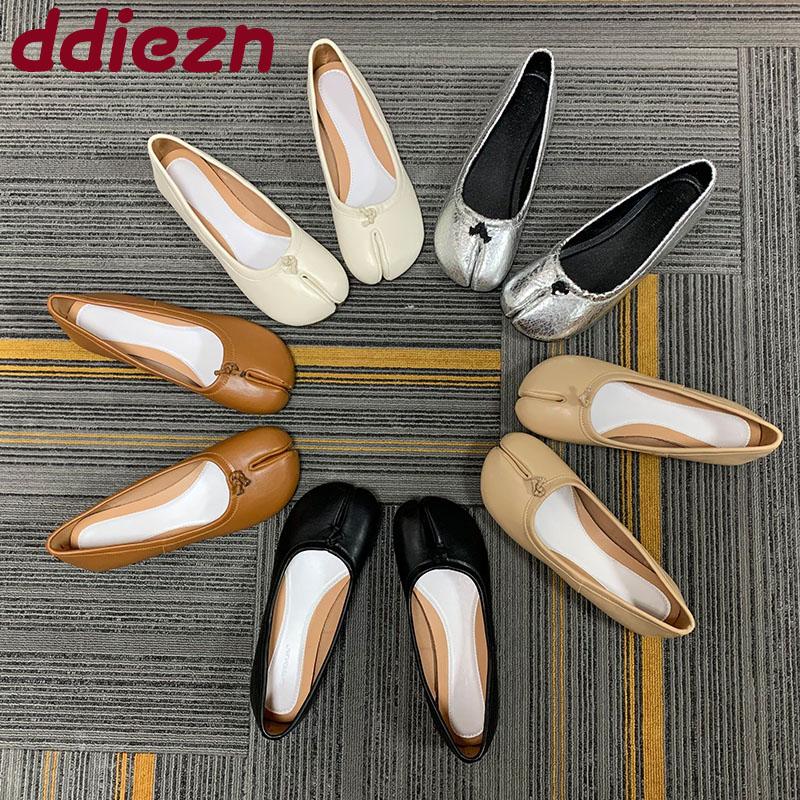 Fashion Fashion Shallow Ladies Flats With Shoes Soft Female New In Summer Spring Footwear Strange Toe Women Flats Slip On Shoes lady