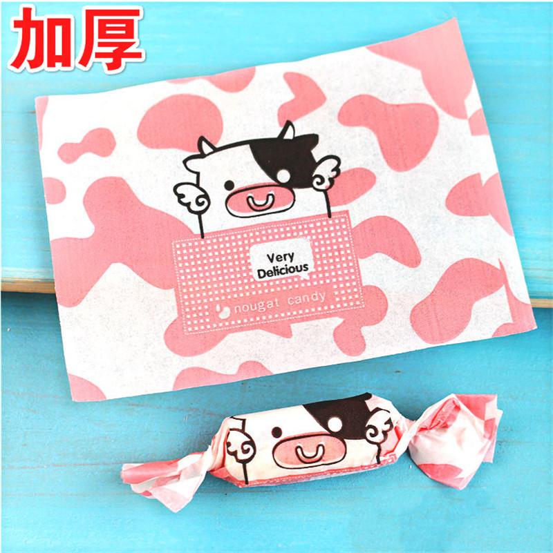 

100 шт./лот DIY упаковка конфет нуга ручной работы масляная бумага молочные конфеты ириски обертка пищевая упаковка 9x12.5cm