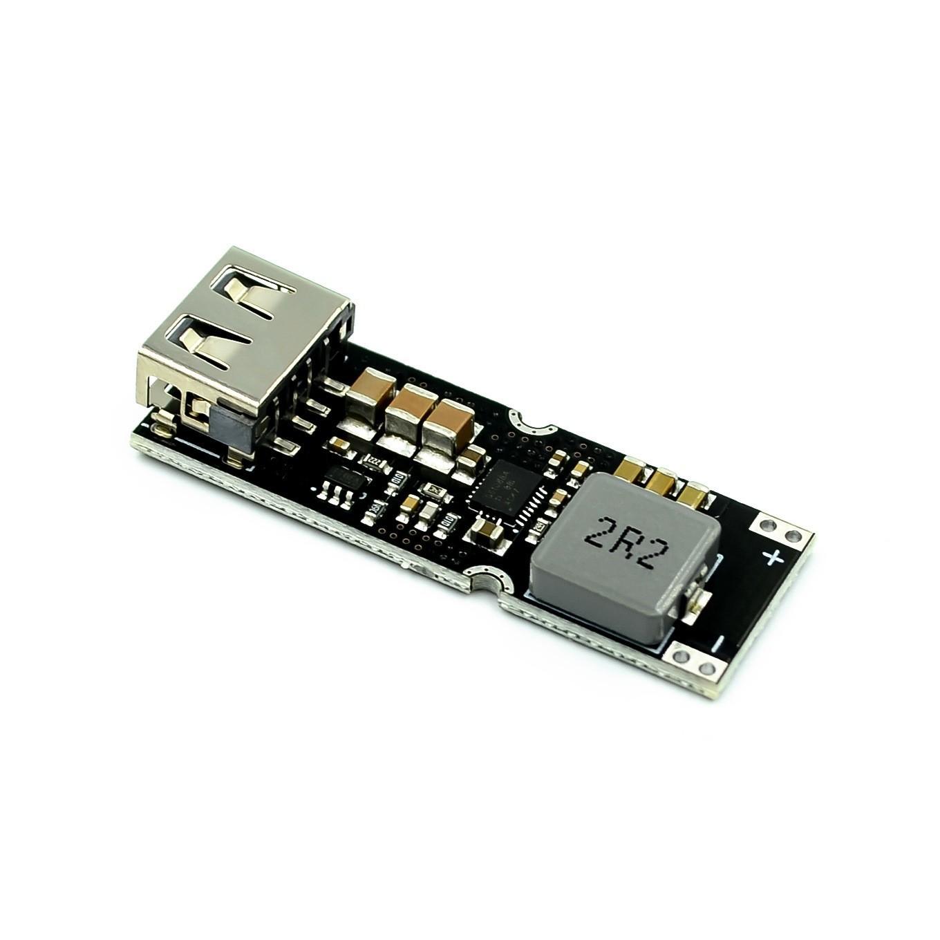 

High Power Boost Power Supply Module Fast Charging Step-Up 3.2V-4.2V to 5V 9V 12V QC Fast Charge TPS61088