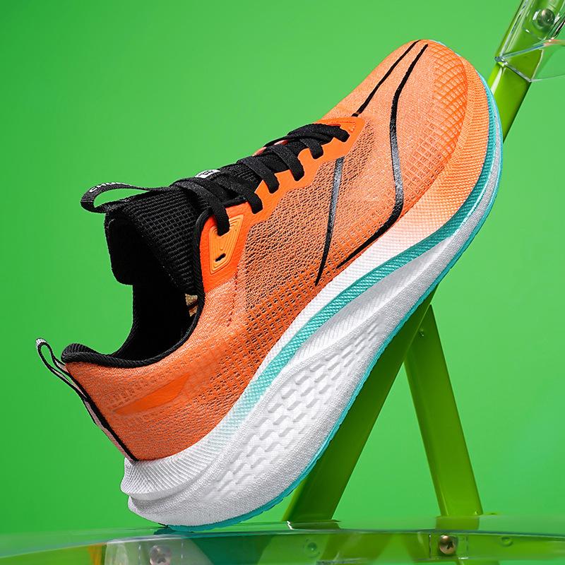Popular Carbon Board Running Shoes, New Sports Students, Sports Racing Running Shoes, Mesh Breathable 7pro Soft-soled Men's Shoes and Women's Shoes