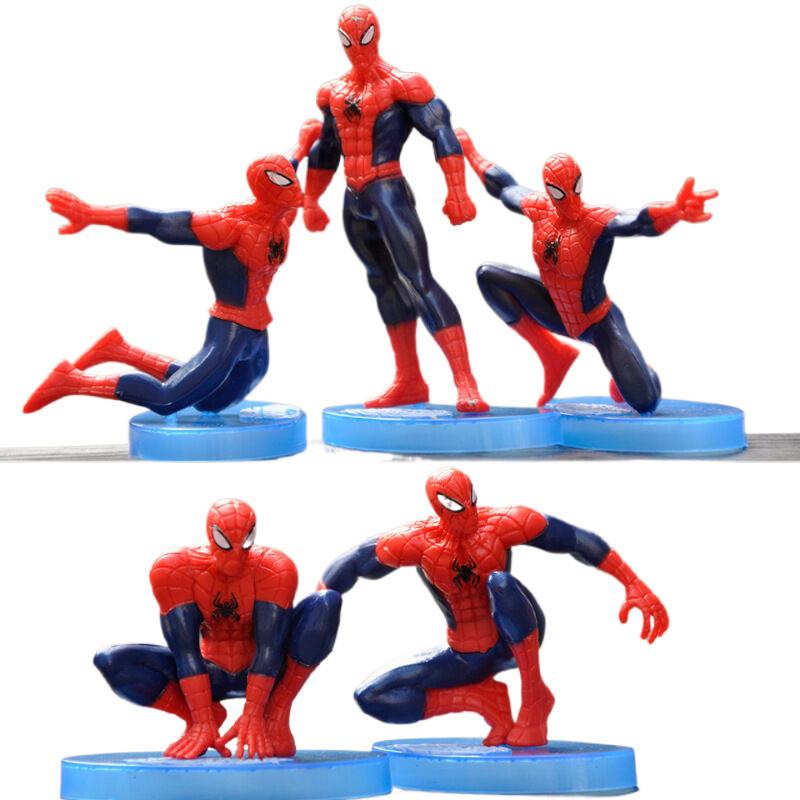 Charming Spider-man Desktop Decoration Marvel Avengers Childrens Toy Figurine